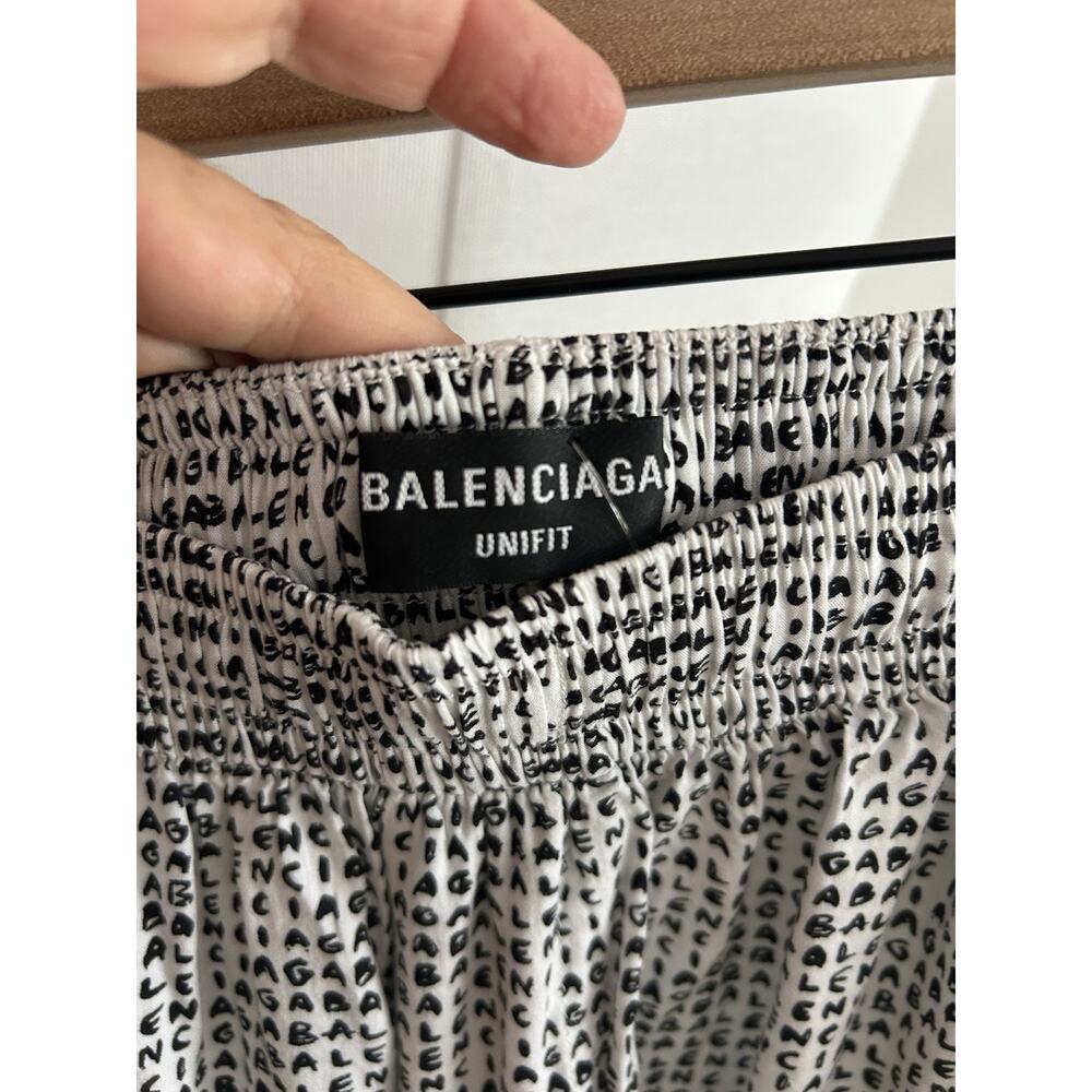Balenciaga Unifit Logo Oversized Pants Wide leg flowy summer Size XXS - Picture 3 of 10